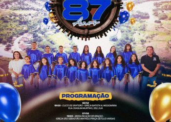 Programação de aniversário dos 87 anos de Carlos Chagas – MG